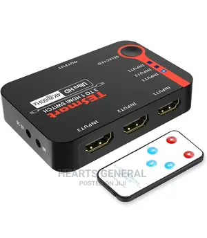 Tesmart 3x1 HDMI Switch 3 in 1 Out 4K at 60hz, HDMI Switcher