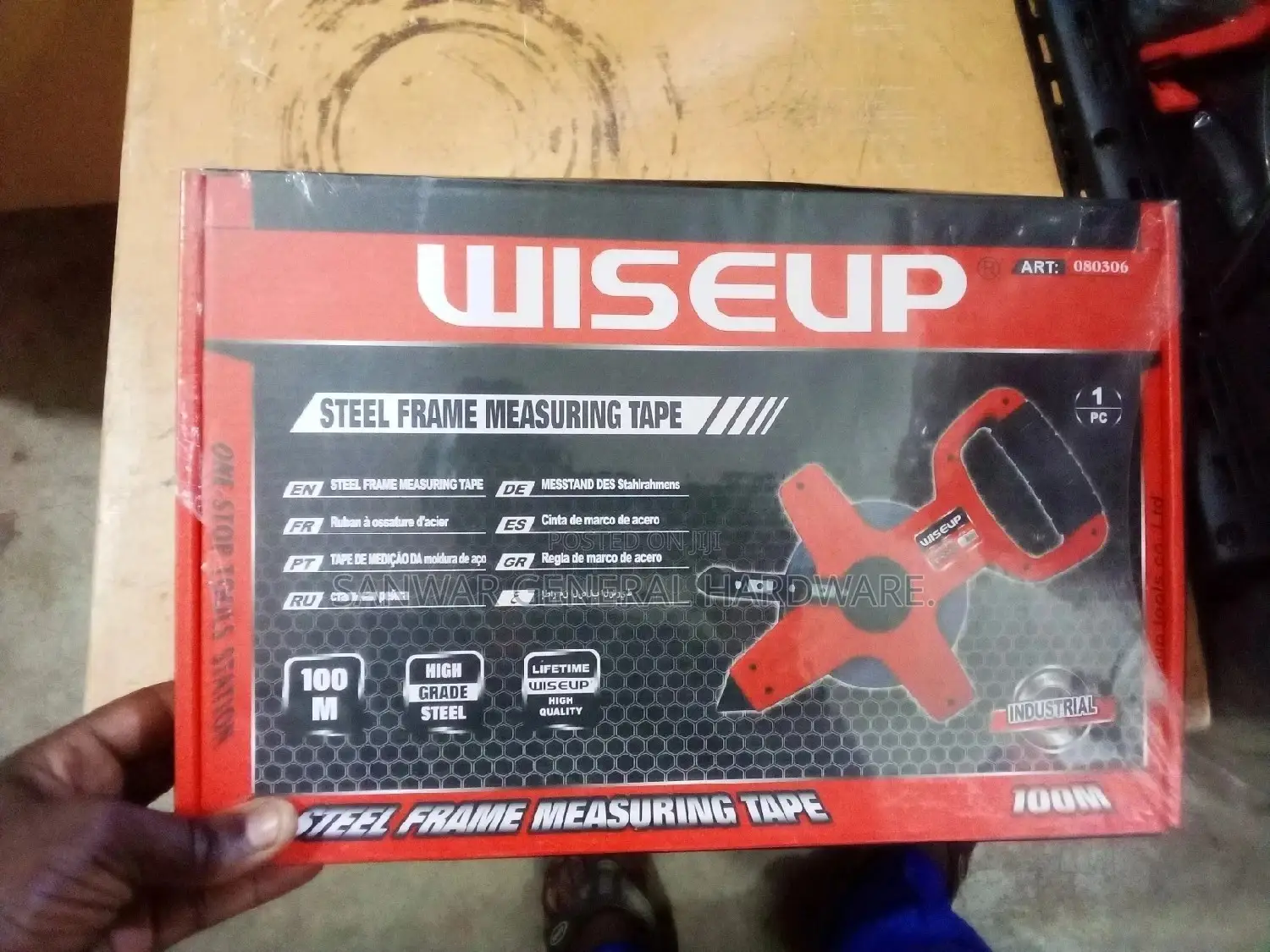 (100m) Steel Tape Measures.