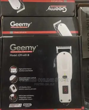 Geemy Professional Hair Clipper Gm6018