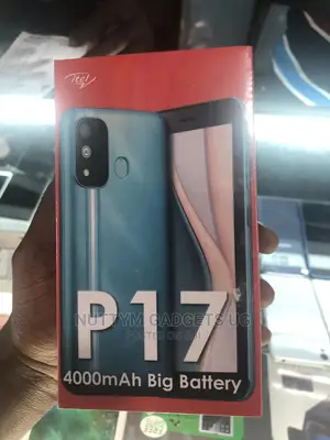 New Itel P17 16 GB Black