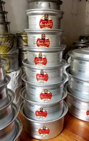 Cookware Saucepans Seven Pieces