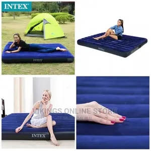 6*6 Intex Inflatable Mattress With Pump