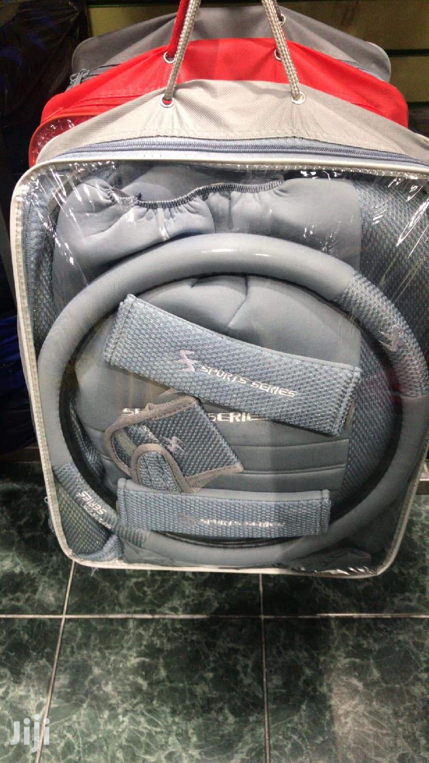 Cloth Seatcovers Gray On Sale in Kampala Vehicle Parts & Accessories