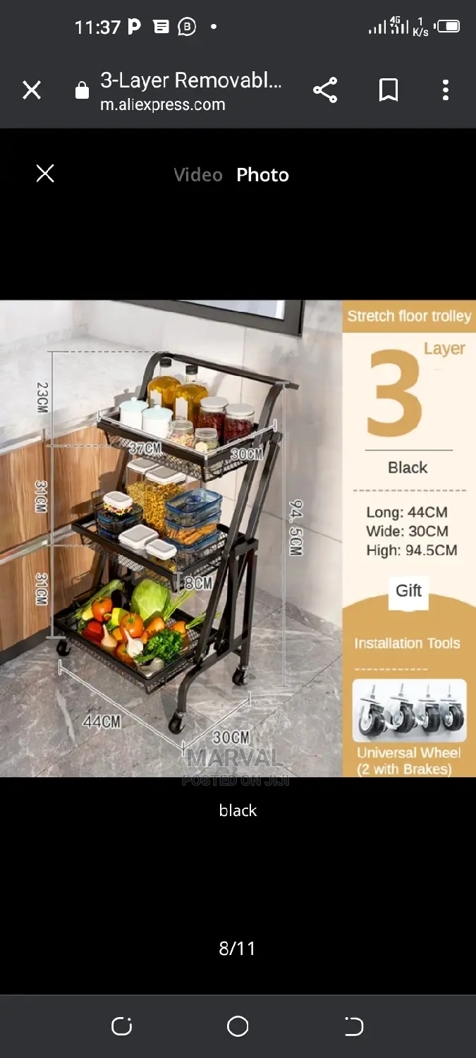 Stretch Flow Trolley (3layer)