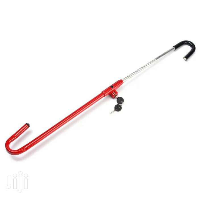 RED STEERING Wheel Locks.