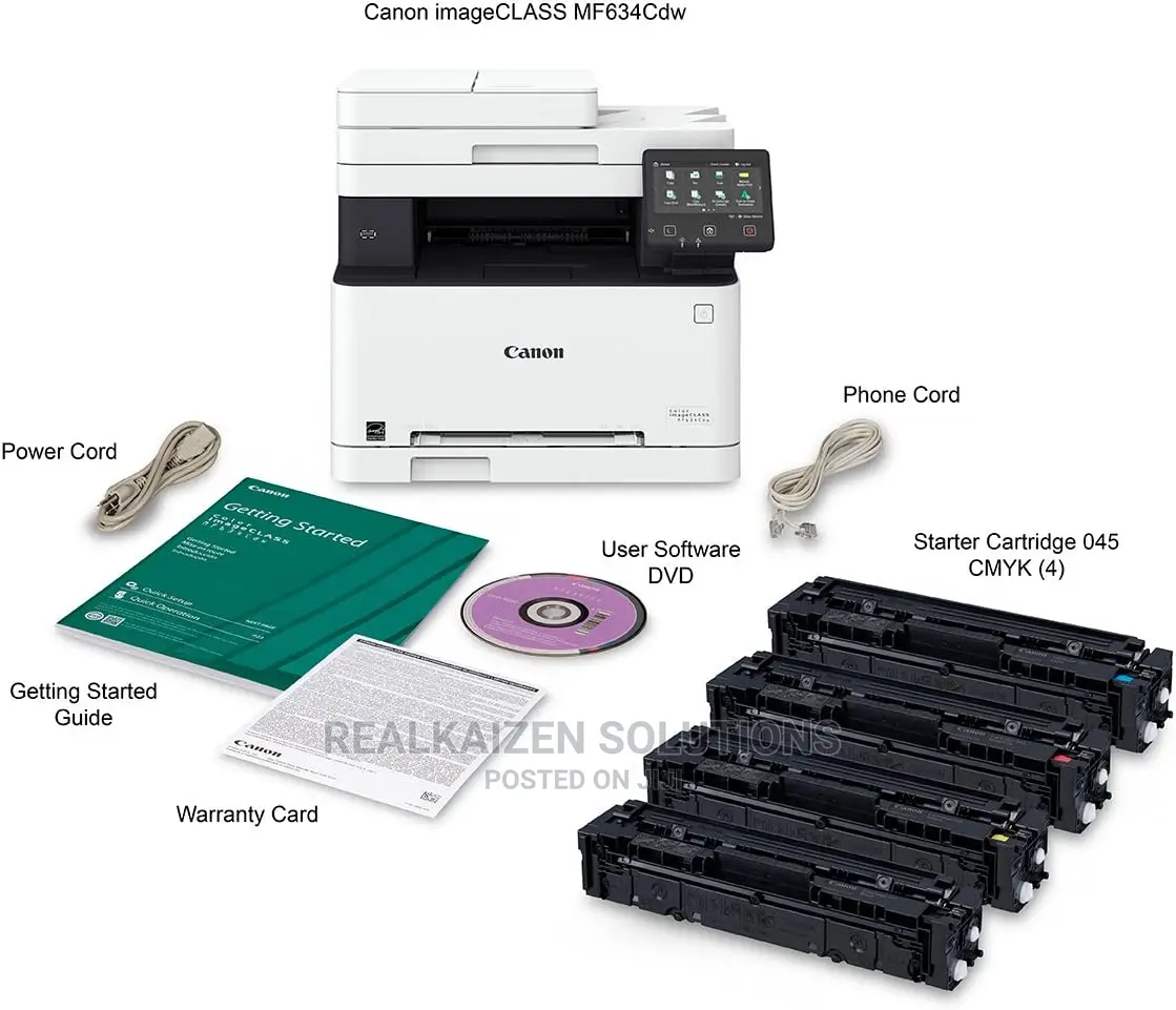 CANON Imageclass Mf634cdw Color All-In-One Laser Printer