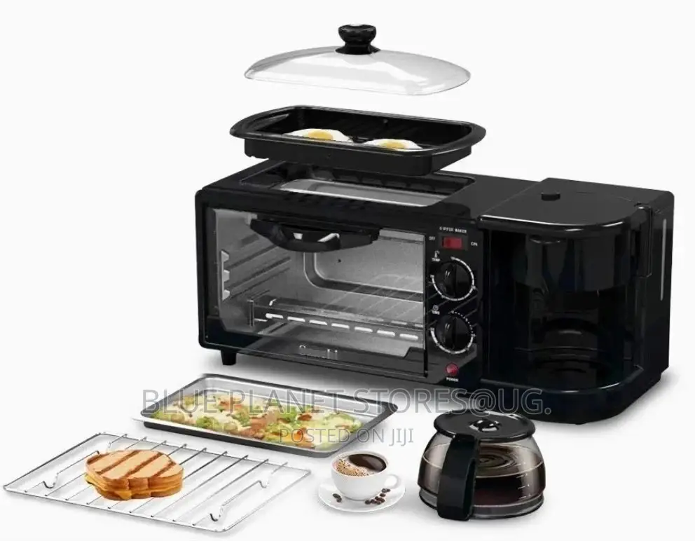 Hoffmans 3-in-1 Electric Breakfast Makers || 1250w || HM-509
