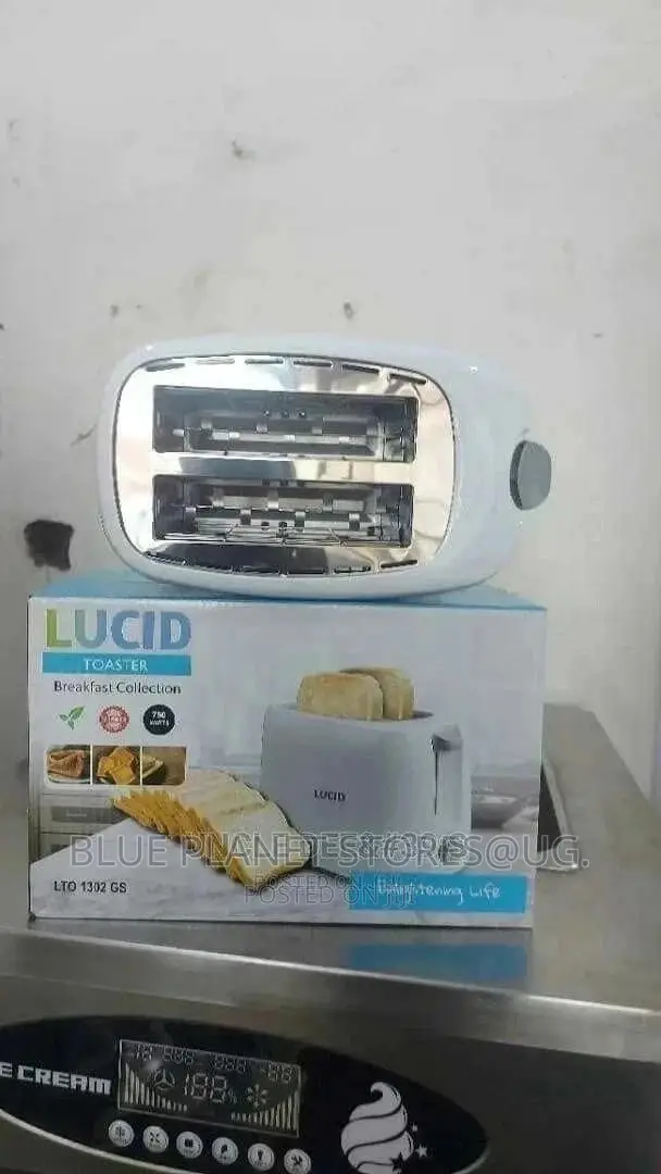 LUCID "2 Slice" Pop-Up Bread Toasters || 750w || LTO1302-GS