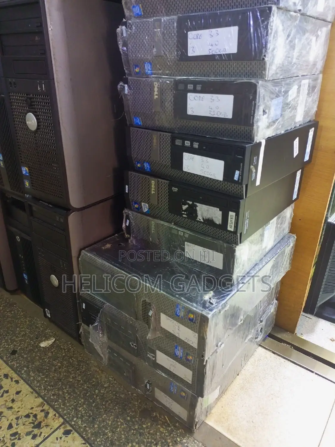 Desktop Computer Dell 4GB Intel Core I3 500GB