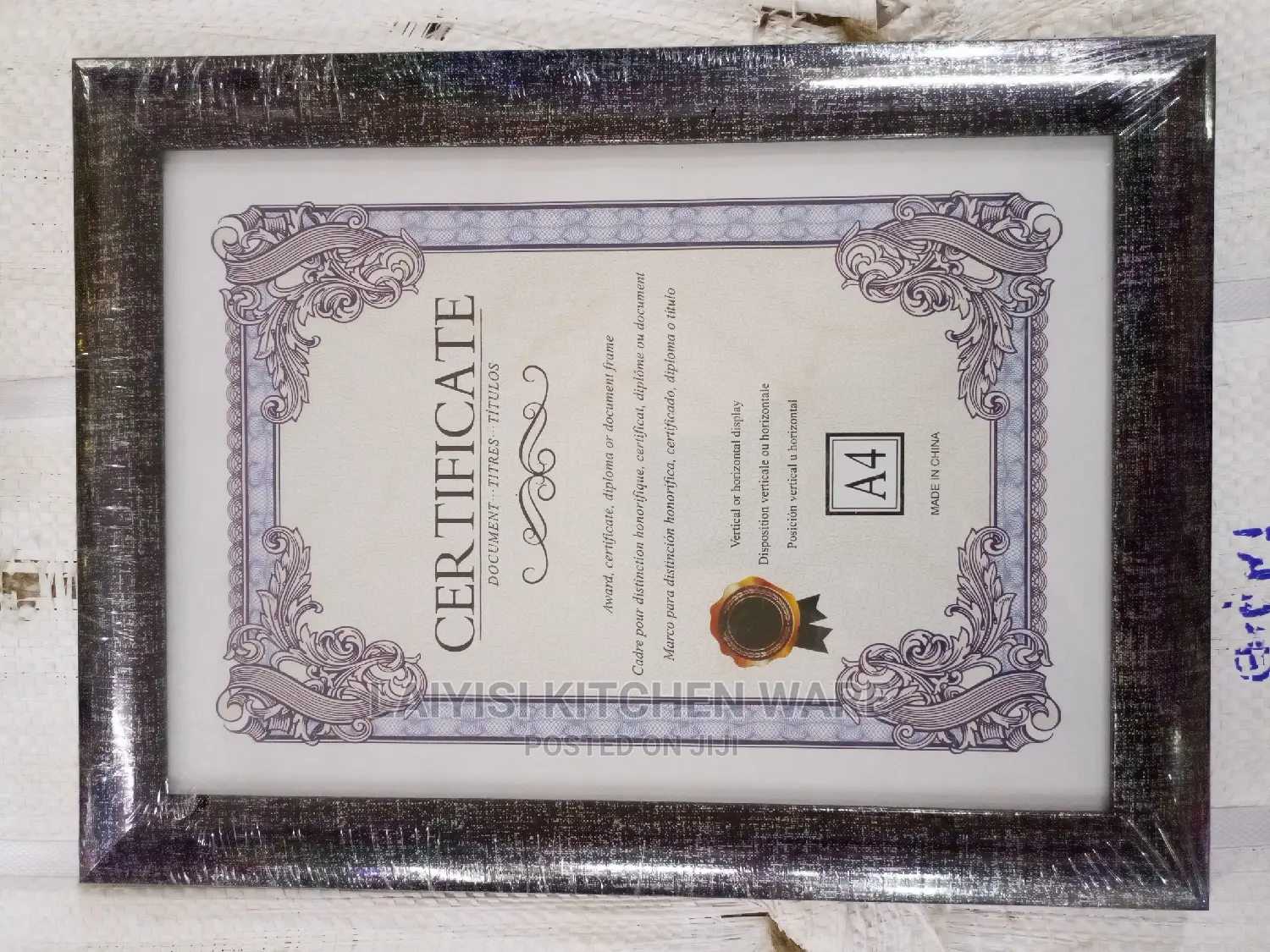 A4 Photo or Document Frame