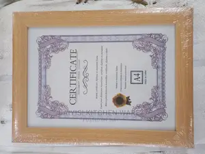 A4 Original Photo, Certificate, Documents Frame