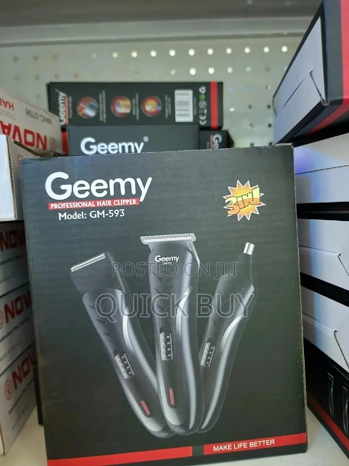 Geemy 3 in 1 Pro Hair Clipper