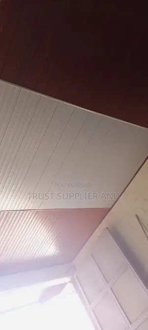 PVC Ceiling Mahony . White