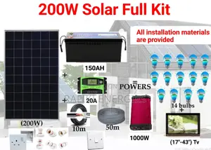 200W Solar System / Solar Kit