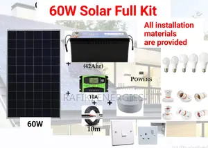 60W Solar System / 60W Solar Full Kit