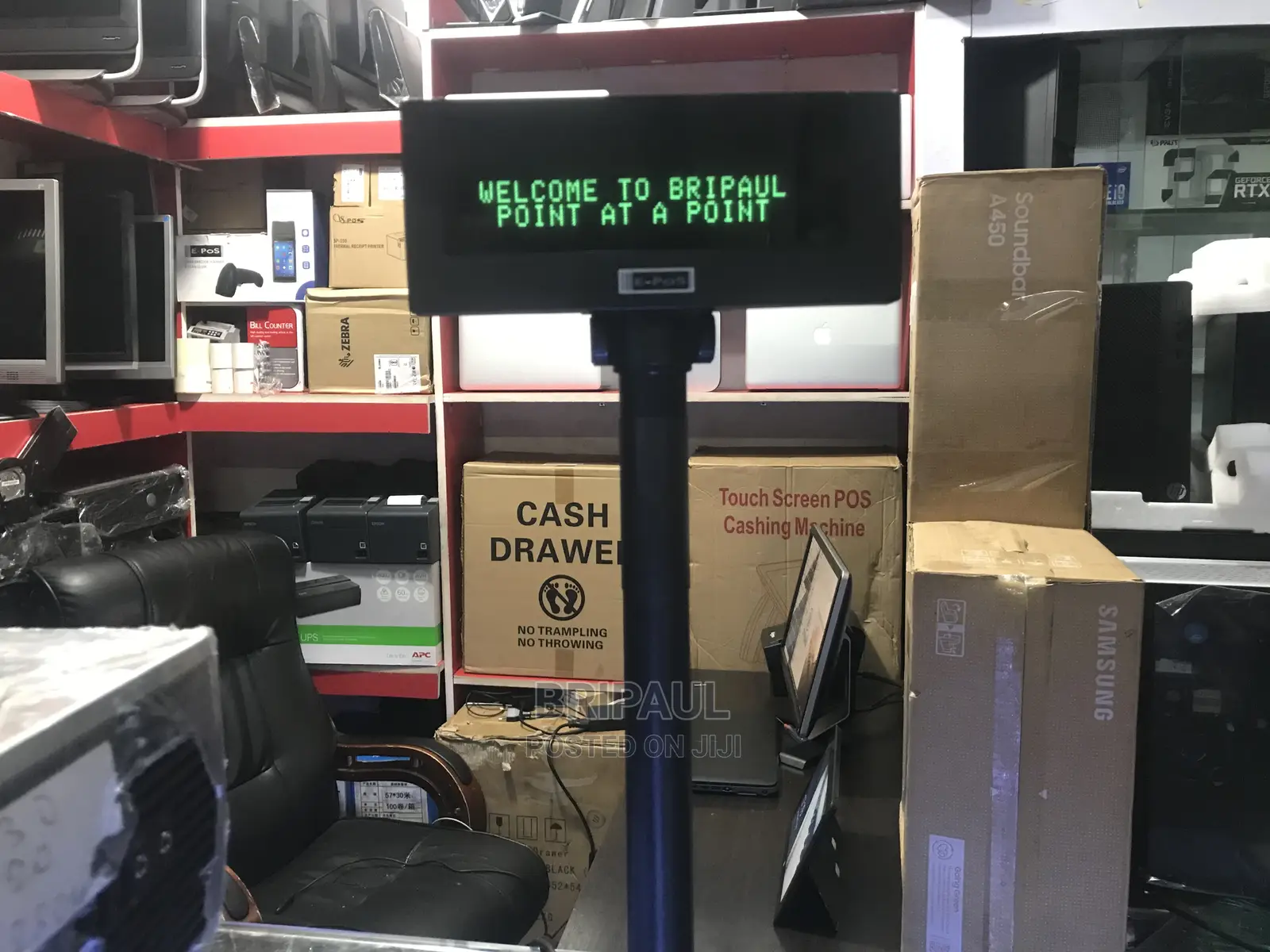 Customer Display Pole