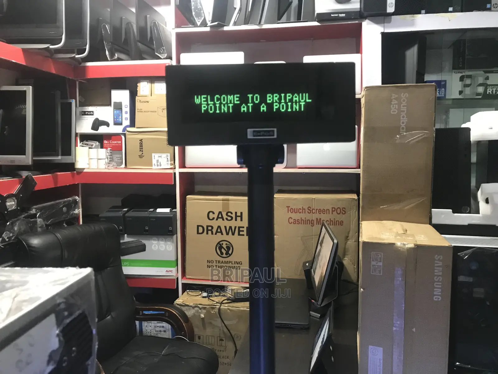 Customer Display Pole