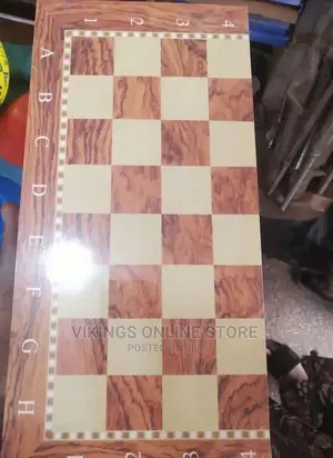 Wooden Chess Board.
