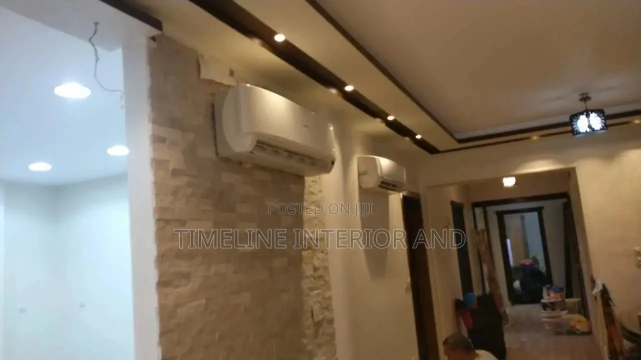 Gypsum in Ceilings Sides.