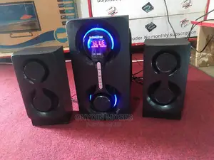 Brand New Globalstar Digital Subwoofer With 2 Speakers