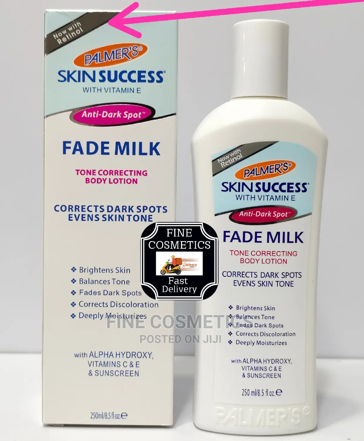 Palmer's Skin Success Fade Milk Lotion With "Retinol" 250ml