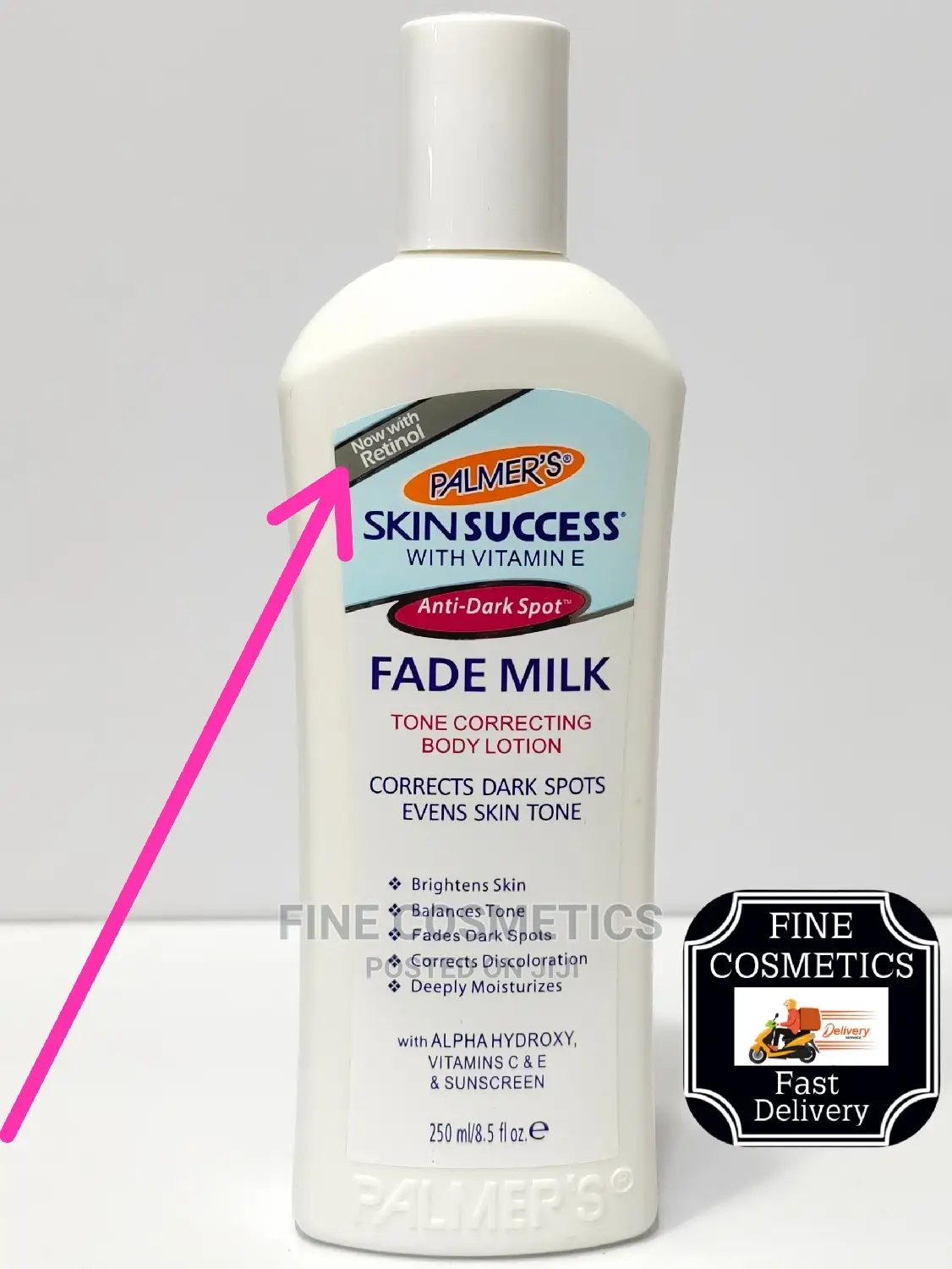 Palmer's Skin Success Fade Milk Lotion With "Retinol" 250ml
