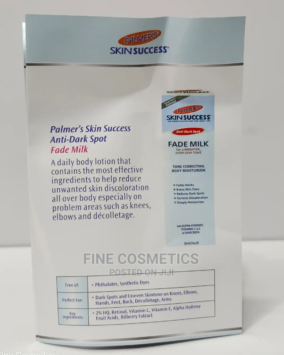 Palmer's Skin Success Fade Milk Lotion With "Retinol" 250ml