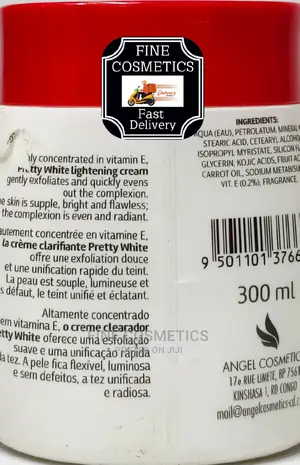 Pretty White Lightening and Uniforming Body Cream 300ml