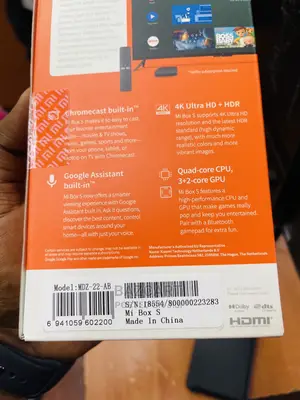 Xiaomi Mi Box S Android TV With Google Assistant Remote