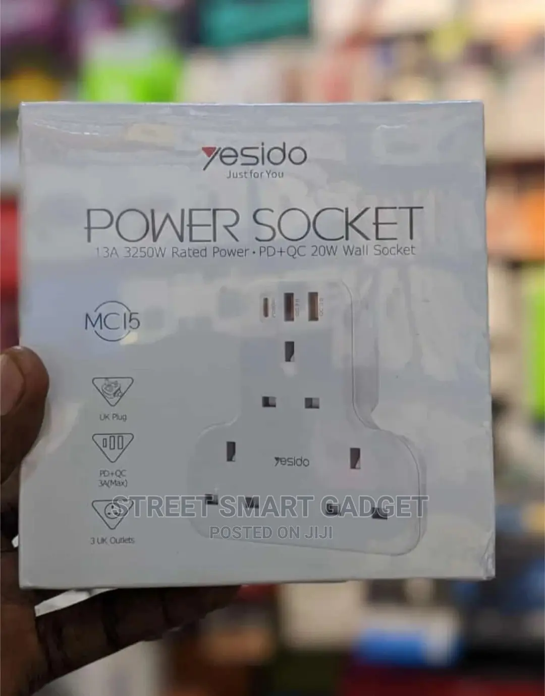 Yesido Power Socket Mc 15