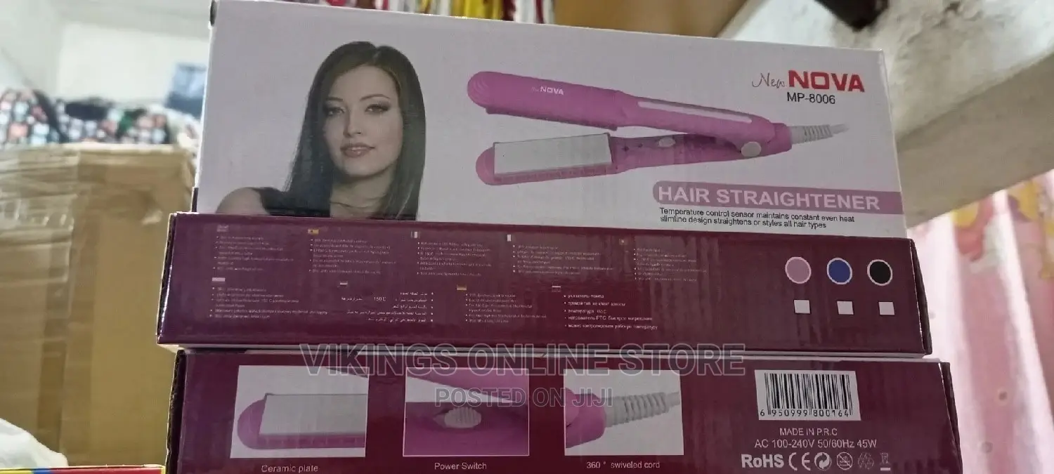 New Nova Hair Straightener.