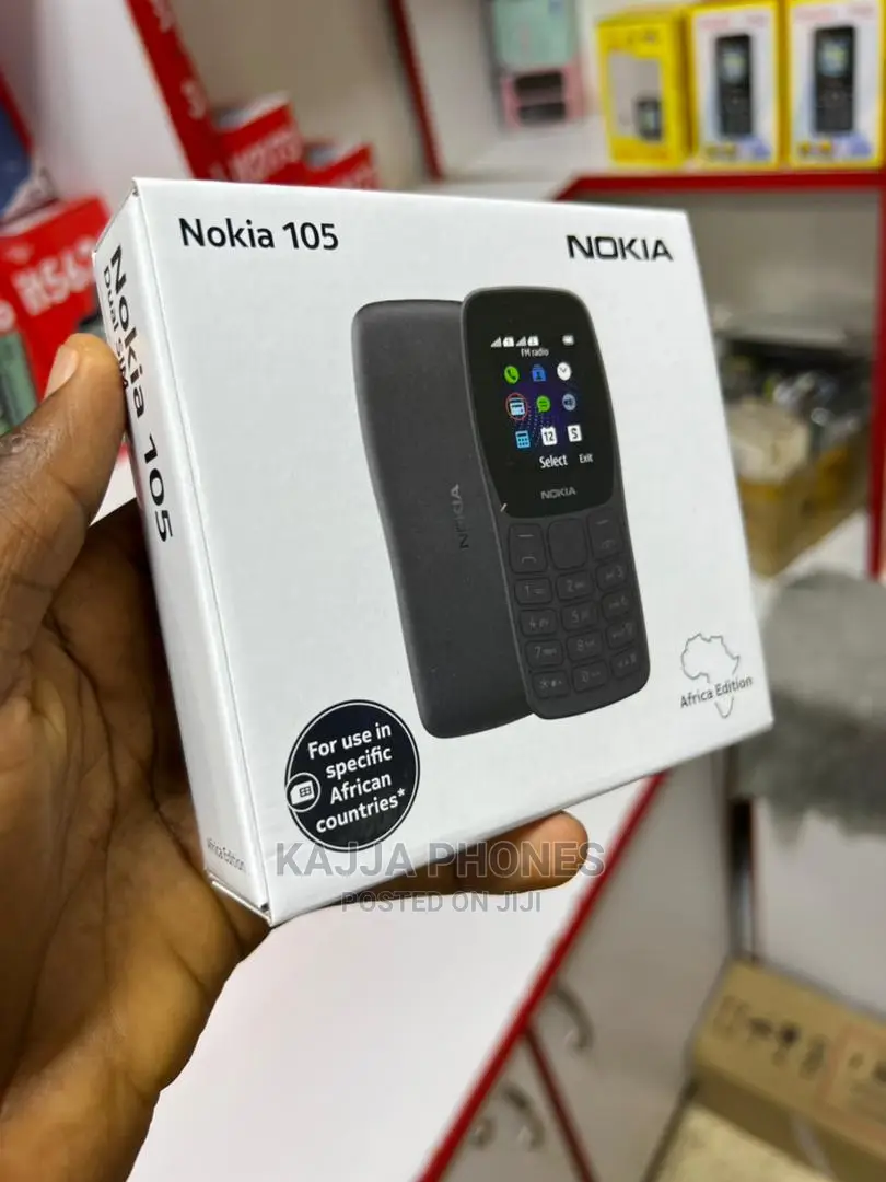 New Nokia 105 Black