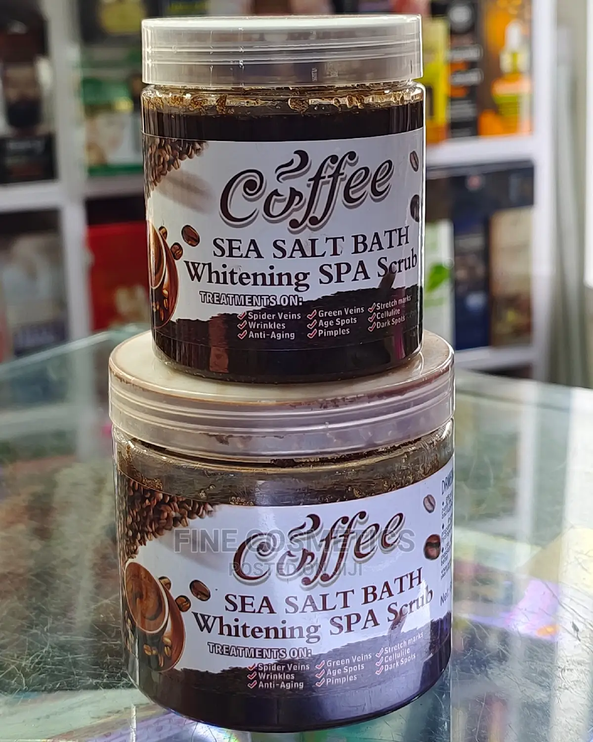 ORIGINAL Coffee Scrub Whitening Sea Salt SPA Bathing Scrub