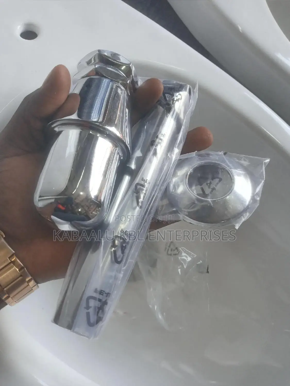 Chrome Bottle Trap