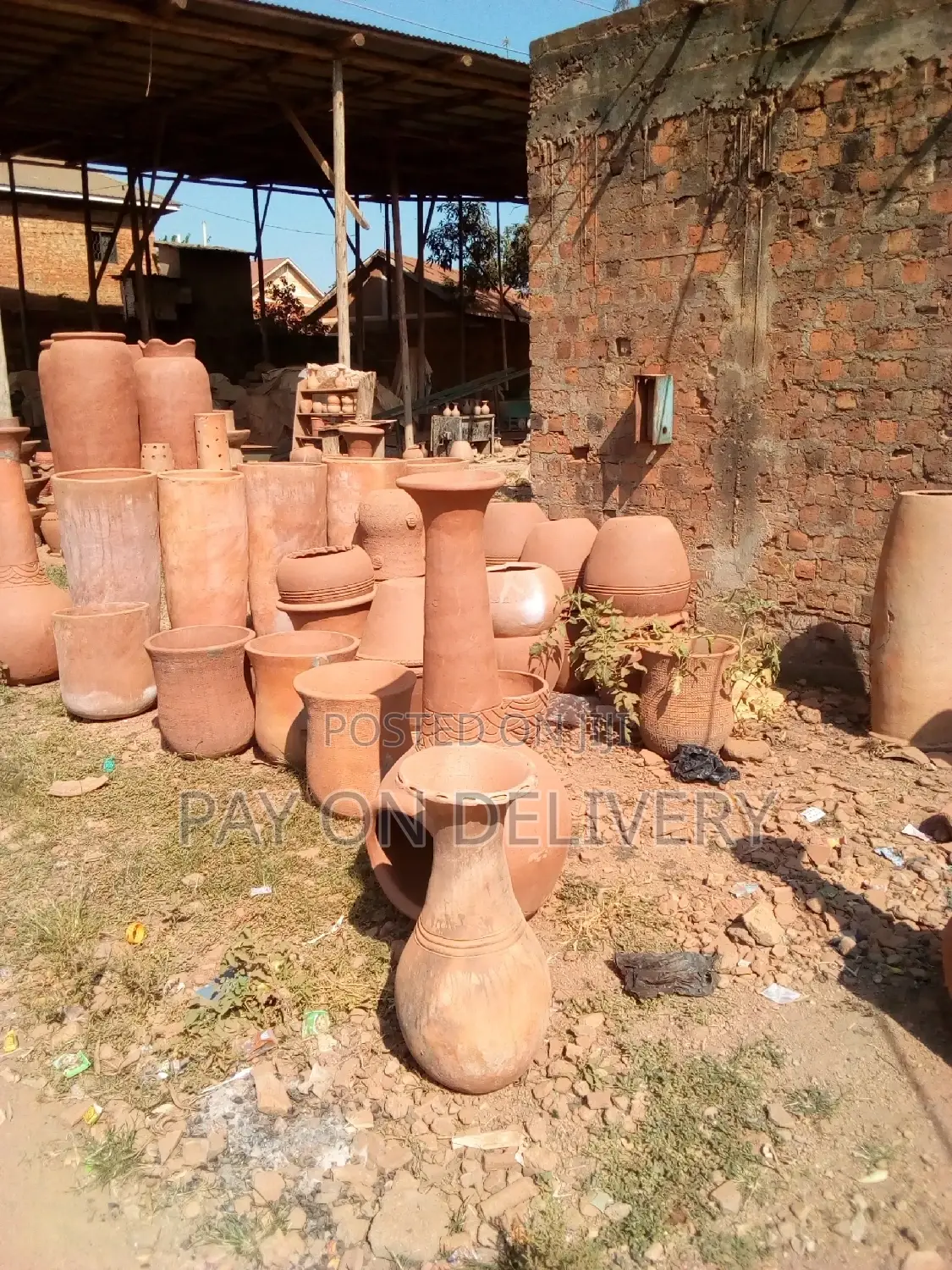 Natural Clay Flower Pots