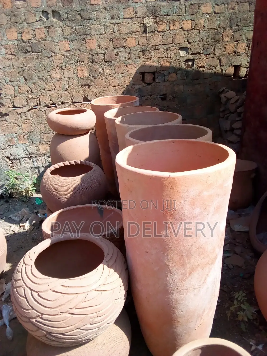 Natural Clay Flower Pots