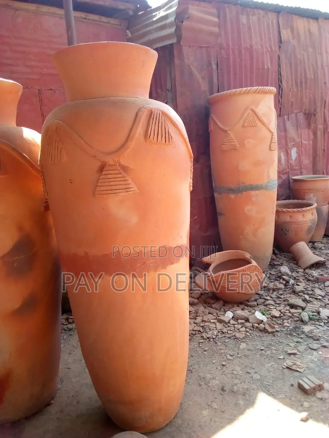 Natural Clay Flower Pots