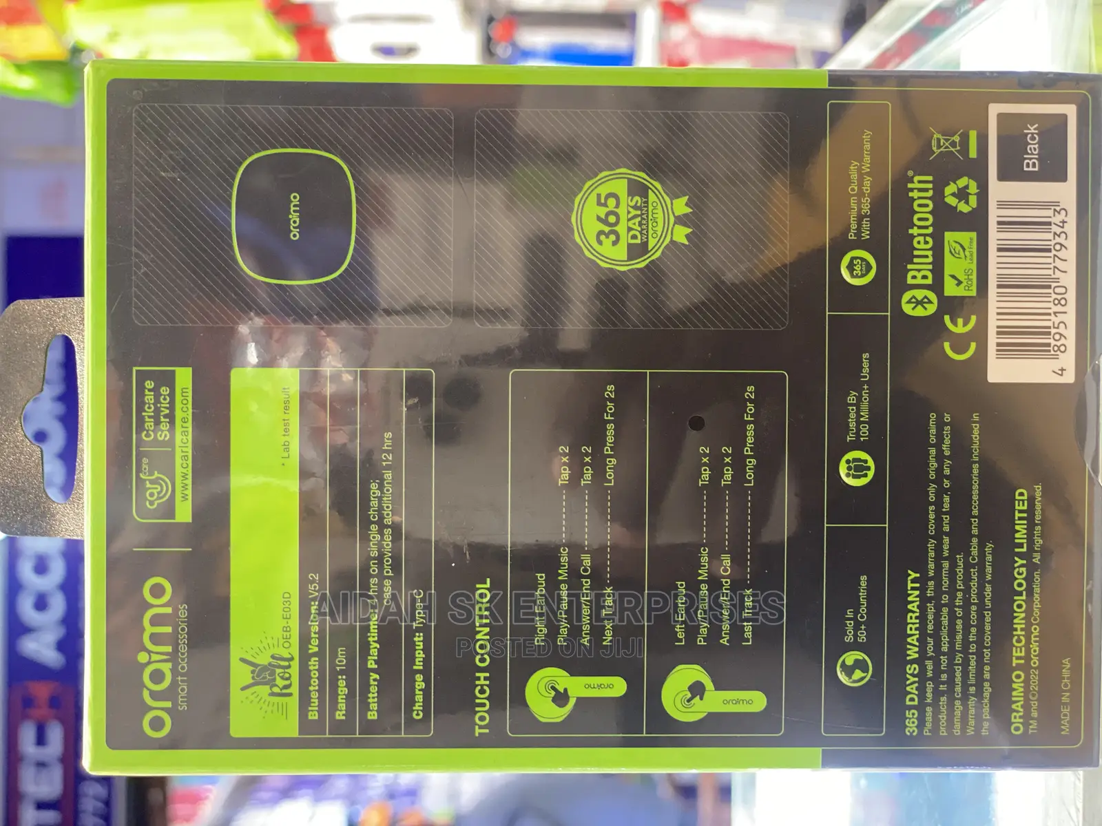 Oraimo True Wireless Earbuds