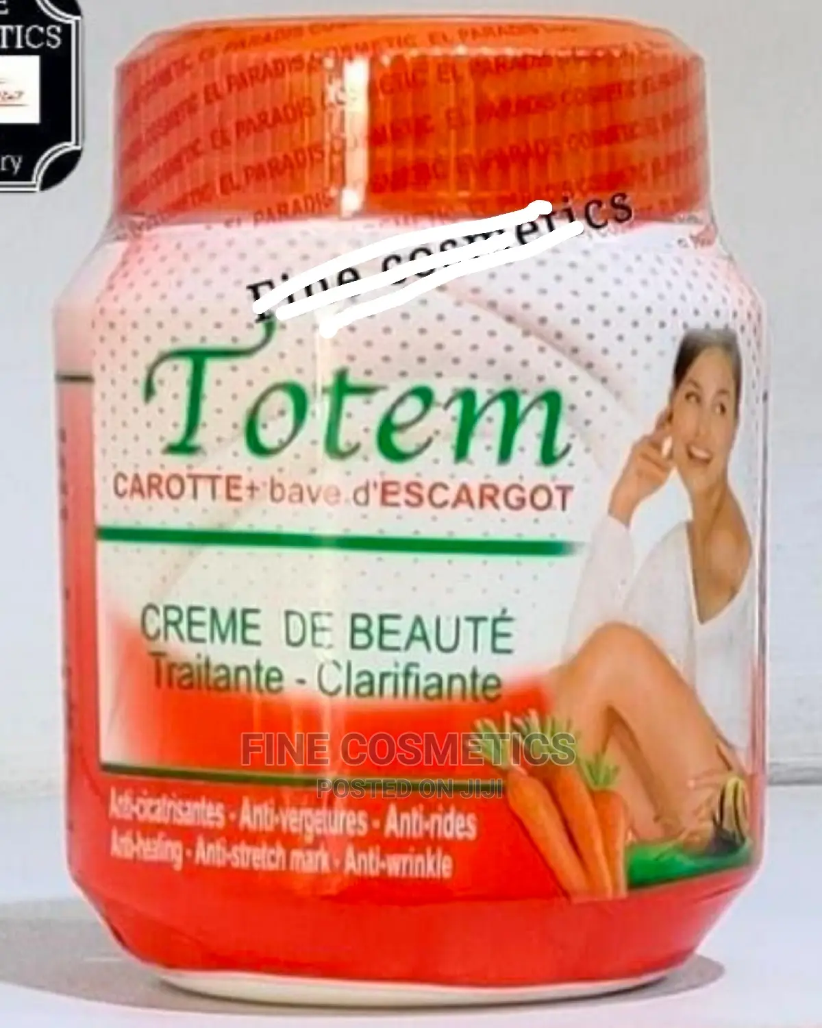 Totem Carrot And Escargot Body Cream.