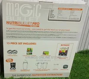 Nutri Bullet Pro 900 Watts Extractor