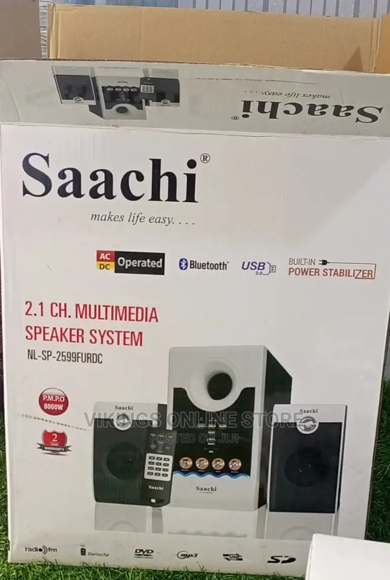 Saachi Multimedia Speaker System.