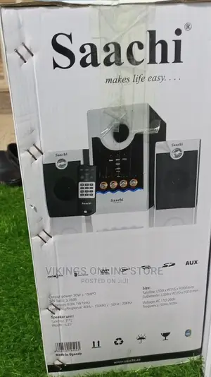 Saachi Multimedia Speaker System.