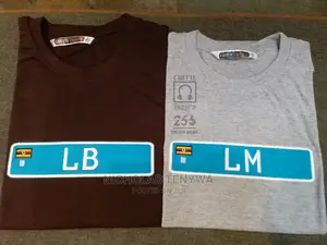 License Plate Design Plus Tshirt
