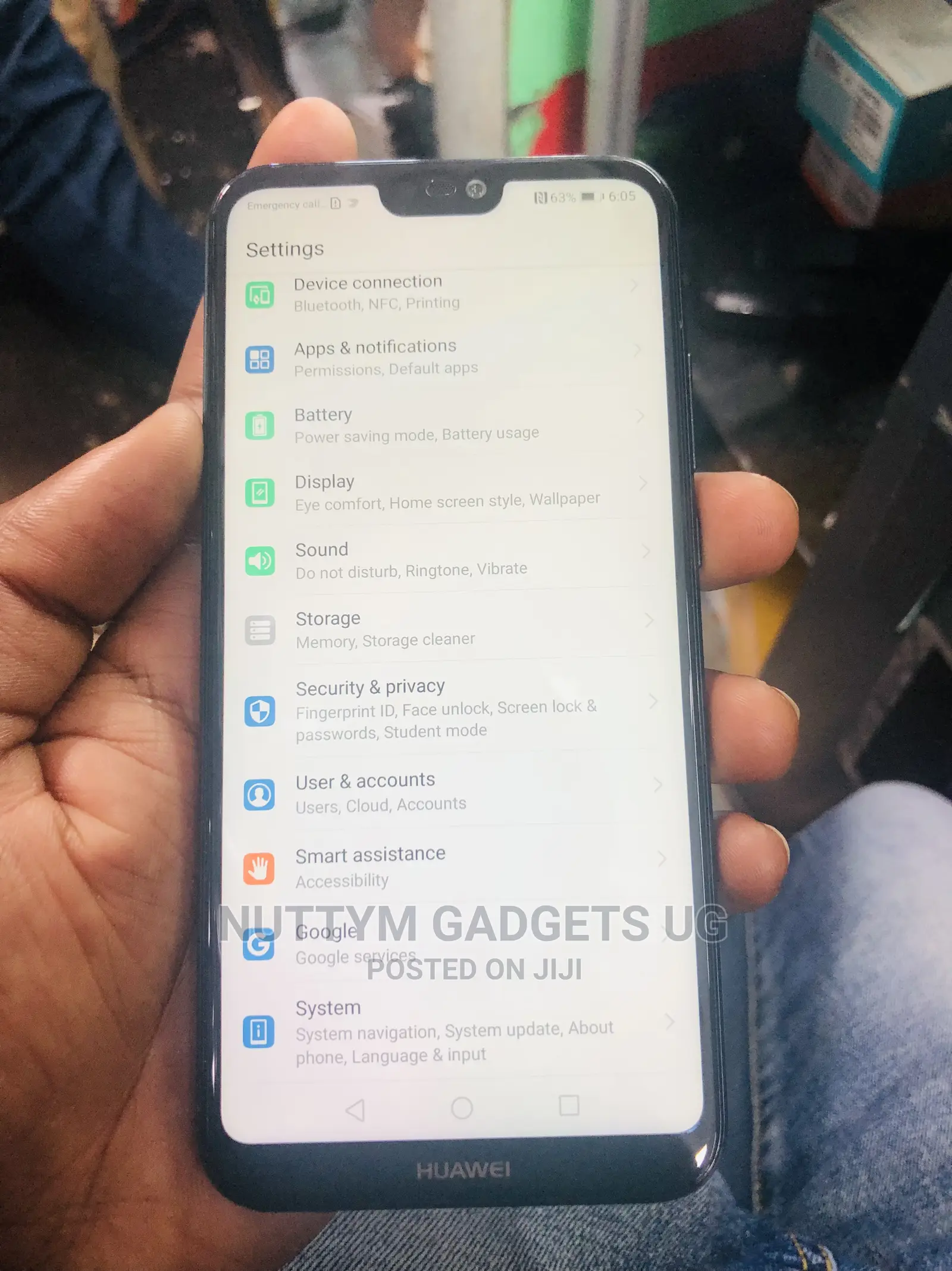 Huawei P20 Lite 64 GB Black