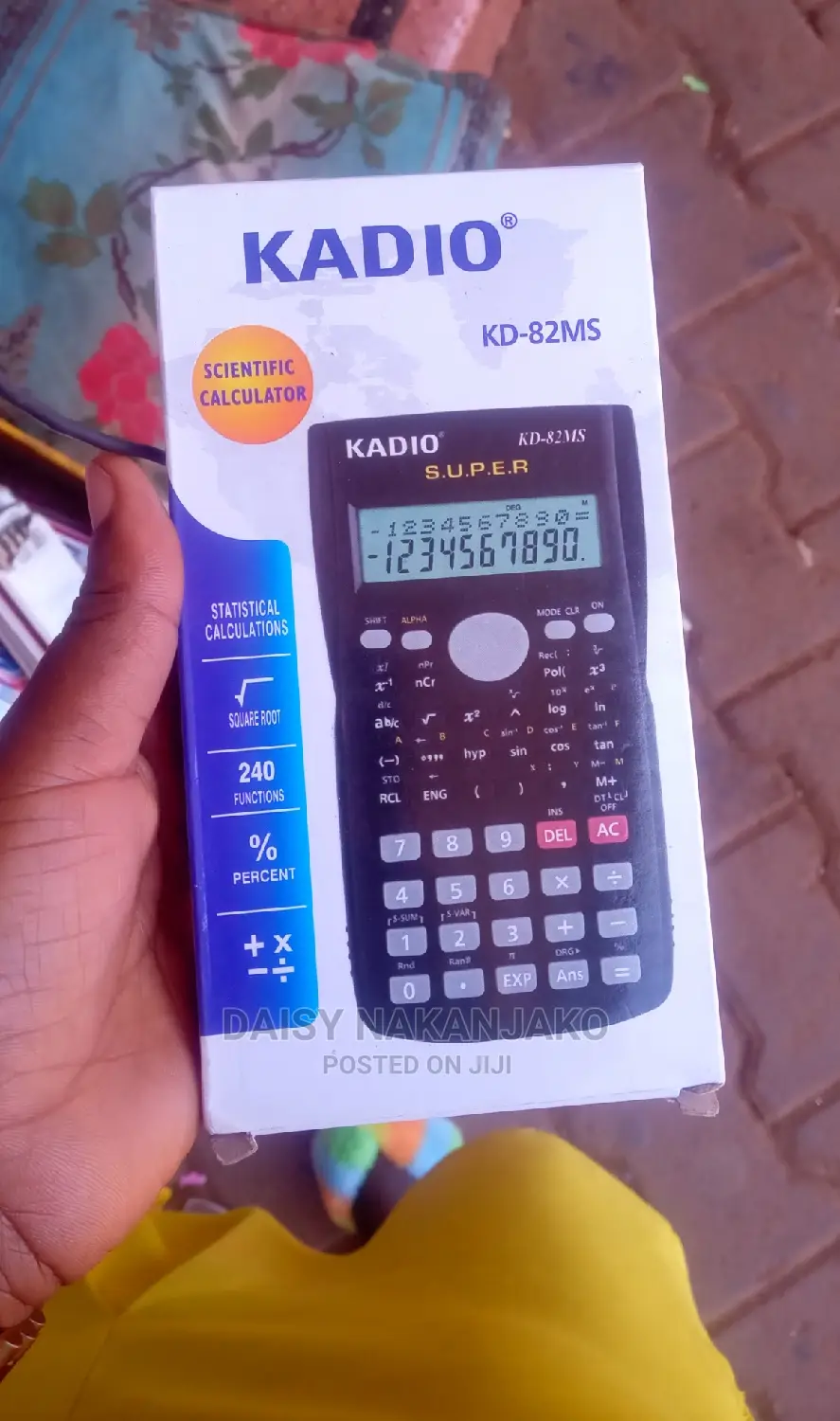 Kadio Calculator Kd82ms