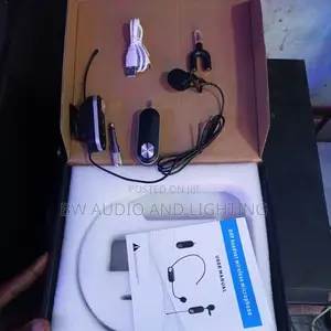 Wireless Clip Microphone for Camera Smartphone
