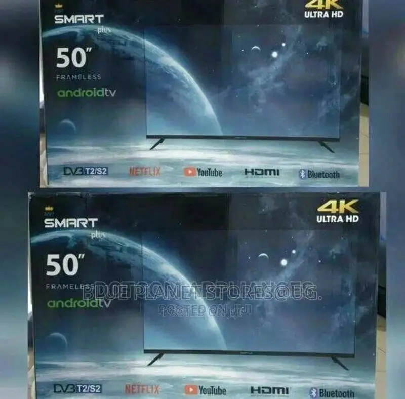 SMARTPLUS 50inch UHD Frameless Smart Tvs || Android 2022