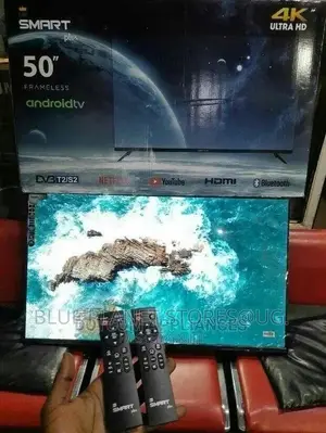 SMARTPLUS 50inch UHD Frameless Smart Tvs || Android 2022