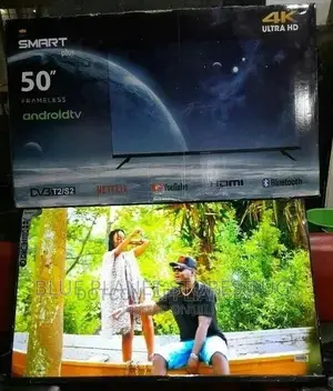 SMARTPLUS 50inch UHD Frameless Smart Tvs || Android 2022