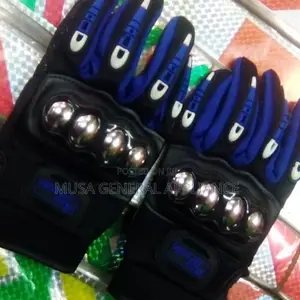 Riding Gloves With Steel Knuckles ( Bike Gloves